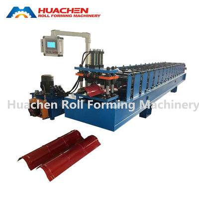 China Ridge Cap Tile Roll Forming Making Machine (Китайская машина для изготовления плитки с крышкой)