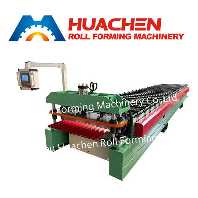 Wave-shaped profile sheet forming machine / Suitable for the construction industry / Tile manufacturing machine