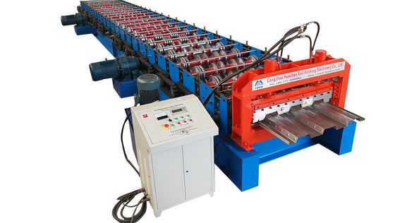 Качество  Long Life Precise Steel Floor Deck Roll Forming Machine with CE Фабрика