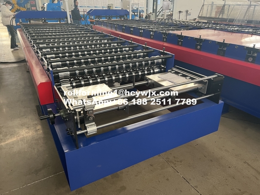 H Beam Base Wave Roll Forming Machine 45# Steel Rollers Omron Encoder 15-20 м/мин.