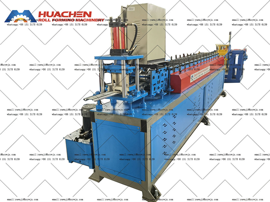 Цепный привод полный автоматический затвор дверной рамы Rolling Machine для 380V 50Hz 3Fases Steel Frame Purlin