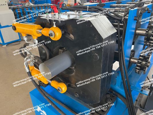 Сталь воды дождя вниз пускает крен по трубам формируя машину 380V 50Hz 3 участка
