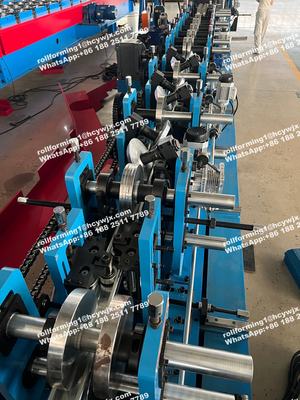 Автоматическая 80 до 300 мм регулирующая C Z Purlin сменная рулонная формовая машина