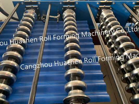Single-layer roofing sheet forming machine