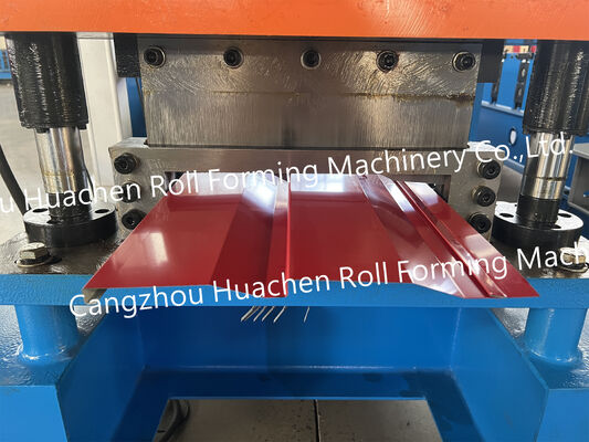 Metal roofing tiles and glazed tiles single-layer roll-forming machine
