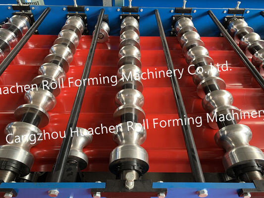 High-strength steel tile roof panel rolling press machine for construction materials