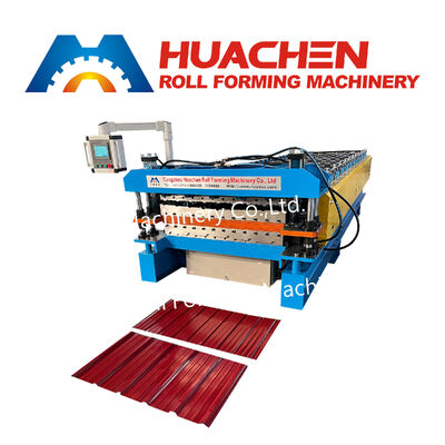 Двухслойная крышечная роликообразовательная машина Ibr & Step Tile Sheet Making Machine