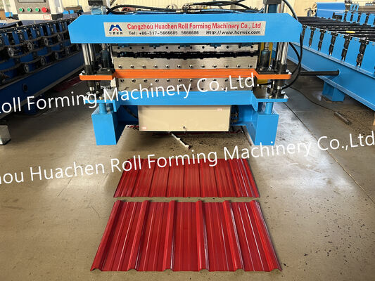 Двухслойная крышечная роликообразовательная машина Ibr & Step Tile Sheet Making Machine