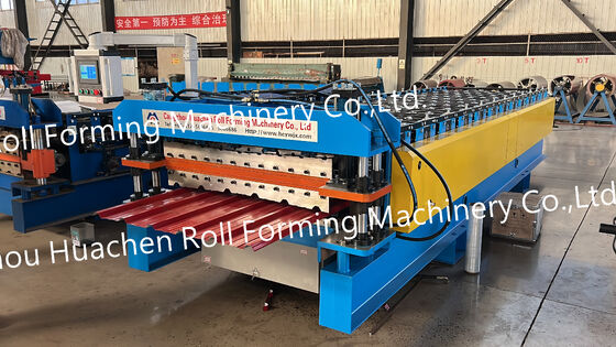 Двухслойная крышечная роликообразовательная машина Ibr & Step Tile Sheet Making Machine