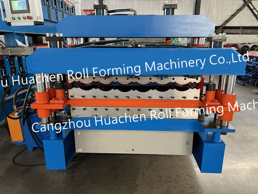 Fully Automatic Trapezoidal Roof Sheet Roll Forming Machine for Metal Roofing Panels