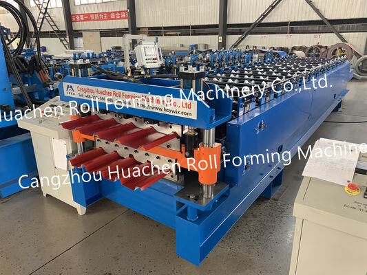 Fully Automatic Color Steel Glazed Tile Metal Color Steel Thin Roof Panel Rolling Forming Machine