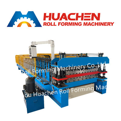 Metal sheet forming machine, aluminum alloy corrugated metal roof wall panel rolling forming machine