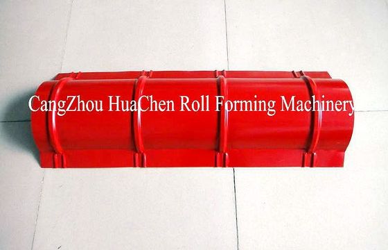 Крен крышки Риджа цвета застекленный сталью формируя машину с управлением компьютера PLC к Европе