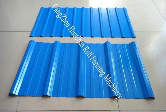 Автоматический крен двойного слоя формируя настройку по частоте PLC листа толя машины