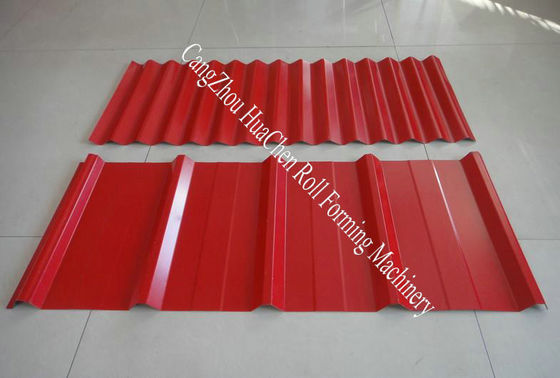 Крен листа двойника стены крыши формируя шифратор Panasonic Omron машины