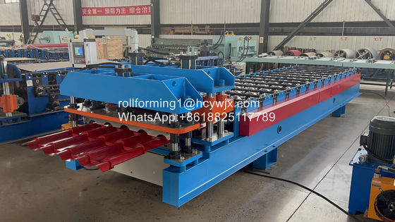 толщина 0.3-0.8mm застеклила кафельный формируя привод с цепной передачей машины одиночный