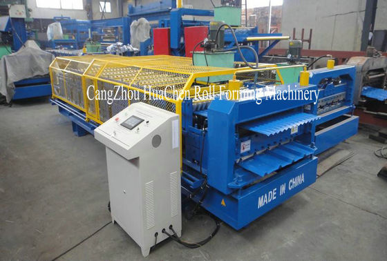 Крен двойного слоя крыши металла размера Popuar формируя машину с безопасной крышкой