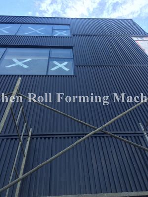 Лист крыши стальной пластины делая машину, панель стены формируя машину с гидравлическим Декоилер
