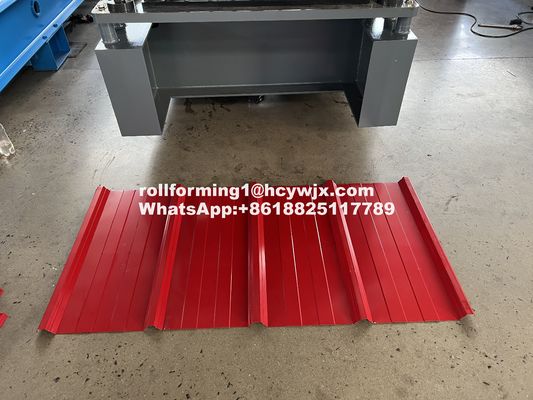 Каменная покрытая крыша металлическая формовая машина скорость 8-20 м/мин