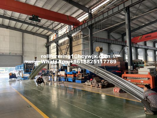 Машина для формирования холодных рулонов большого размера