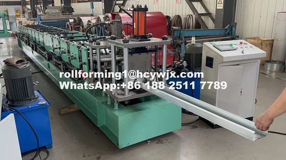 Цепный привод 1,2 мм Cz Purlin Roll Forming Machine Эффективный