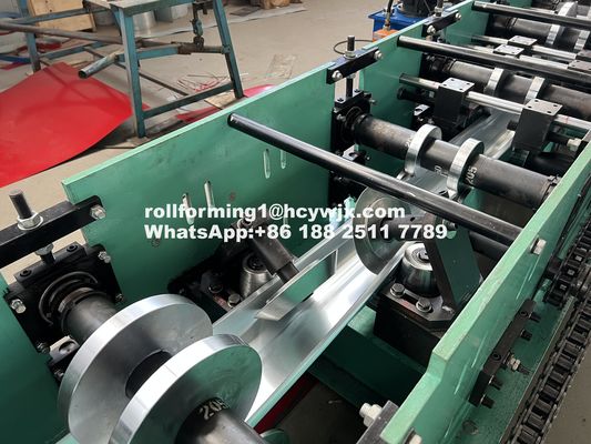 Цепный привод 1,2 мм Cz Purlin Roll Forming Machine Эффективный