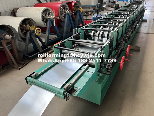Цепный привод 1,2 мм Cz Purlin Roll Forming Machine Эффективный