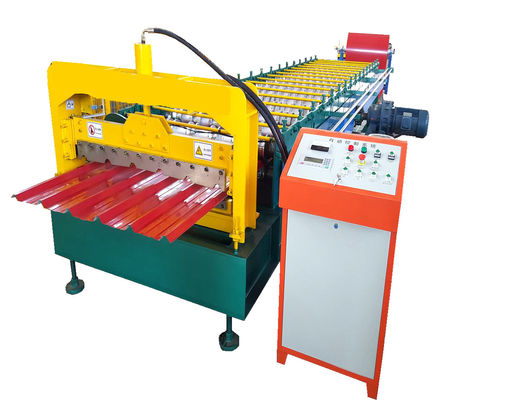 Гальванизированный стальной крен рифленого листа толя металла профиля формируя машины к10