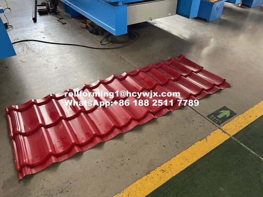 Двухслойная машина для формования холодных рулонов с профилем C15 и TR10-113