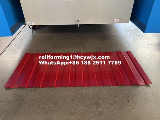 Двухслойная машина для формования холодных рулонов с профилем C15 и TR10-113