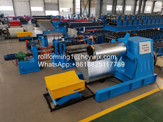 ГИ / ГПГИ сырье стальной катушки режущая линия с резкой