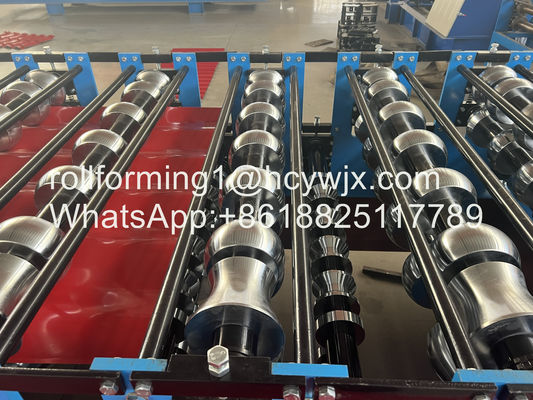 Хороший качественный крен двойного слоя формируя крен машины/черепицы формируя машины нося сталь