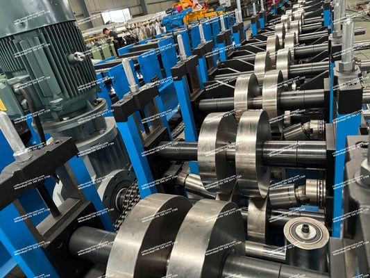 CZU M4Z/M4C Purlins Roll Forming Machine Смена размера профиля одним щелчком