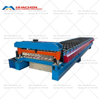 Автоматическая трапецистообразная панель крыши крышевой листы ролл бывший металлокольцеобразователь производители R101 тип