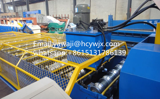 Устойчивый цепной привод трапецистовый цвет стеклянной крыши плитки рулон формирования машины с диаметром вала 70 мм