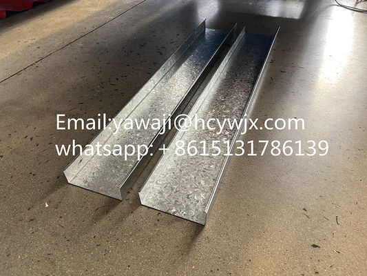 C Purlin ролл Формирующая машина с переключателем легко