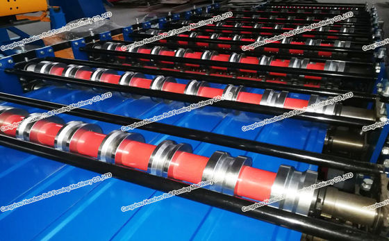 Крен металлического листа цвета двойного слоя формируя ширину 1250мм листа машин