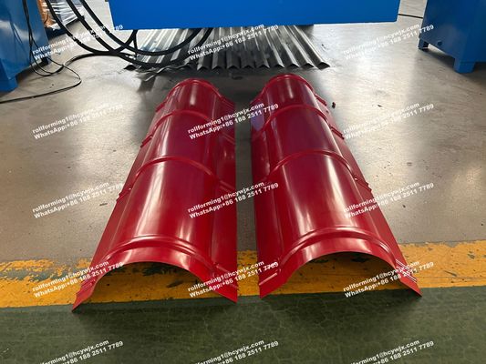 Автоматическая машина для формования рулонов с крышкой, машина для изготовления крышных плиток Гидравлическая резка