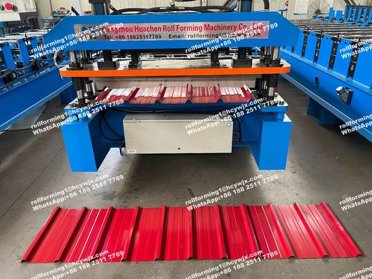 Эфиопия 600 ПЛЦ система управления крышевой листовки изготовления машины железной прокатной машины