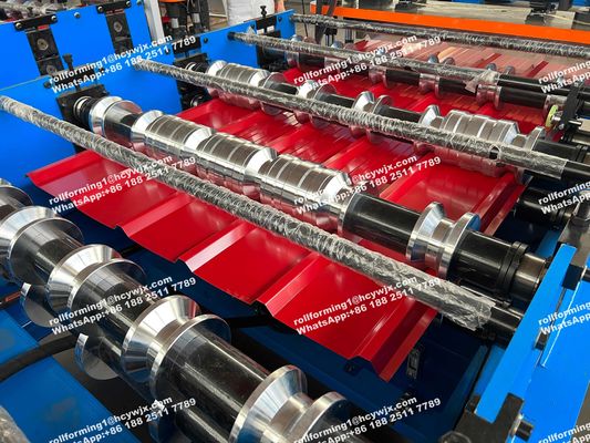 Эфиопия 600 ПЛЦ система управления крышевой листовки изготовления машины железной прокатной машины