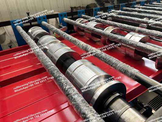 Эфиопия 300 400 Двухвалковый профилегибочный станок Двухслойный профилегибочный станок