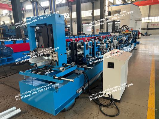 CZ Purlin Steel Sheet Roll Forming Machine для складов