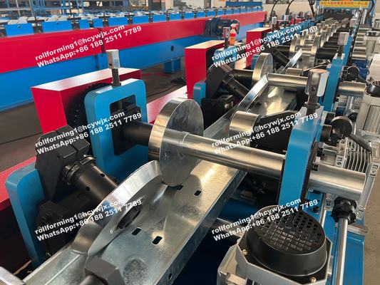 CZ Purlin Steel Sheet Roll Forming Machine для складов