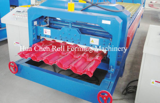 Изготовленной на заказ крен плитки крыши застекленный панелью формируя лист машины/металла делая машину