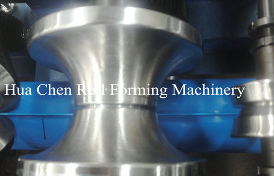 Покрасьте крен Downspout стального листа круговой формируя машину с 15 рядками