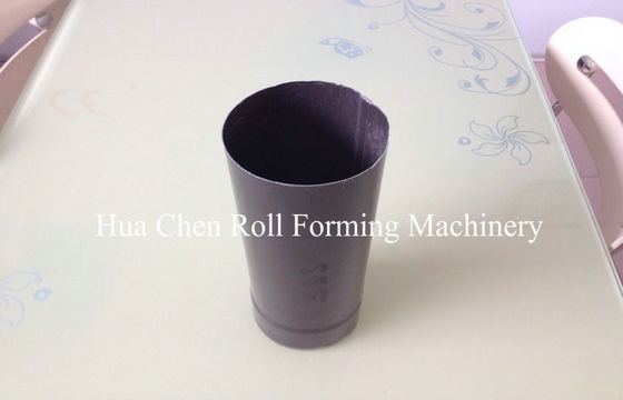 Покрасьте крен Downspout стального листа круговой формируя машину с 15 рядками