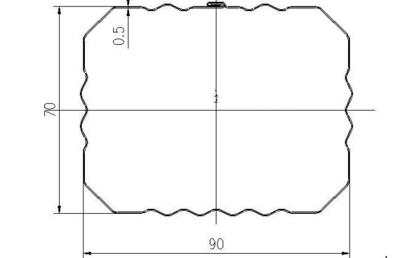Крен Downpipe стального листа цвета CNC формируя машину с роликом стали No45