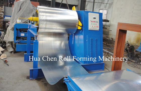 Алюминиевый крен профиля Тримдек листа толя формируя машину с управлением ПЛК