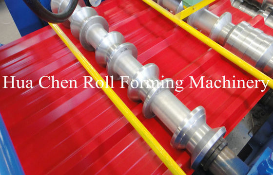 Гидровлические станции вырезывания 17 настилая крышу крен формируя сталь высокой ранга 45# машины