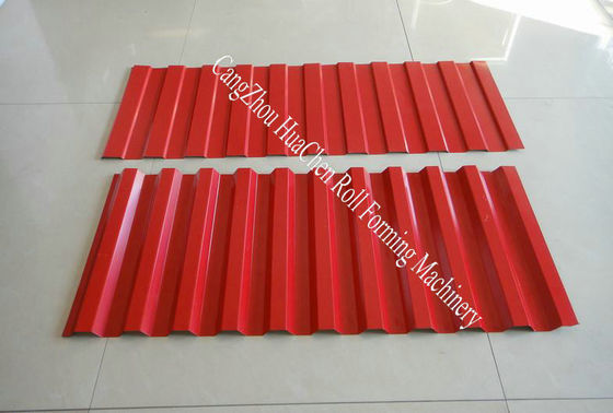 Покрашенный крен толя двойного слоя профиля стены металла стальной формируя управление PLC машины